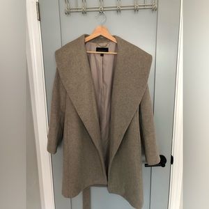 Ann Taylor Shawl Collar Belted Coat